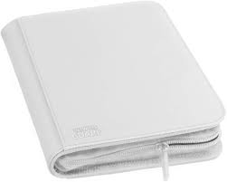 Ultimate Guard Zipfolio XenoSkin - 4 Pocket -  White